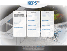 Tablet Screenshot of keps-france.com